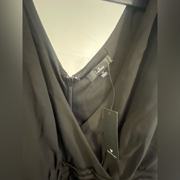 Black maxi plus size dress - Picture 5 of 5